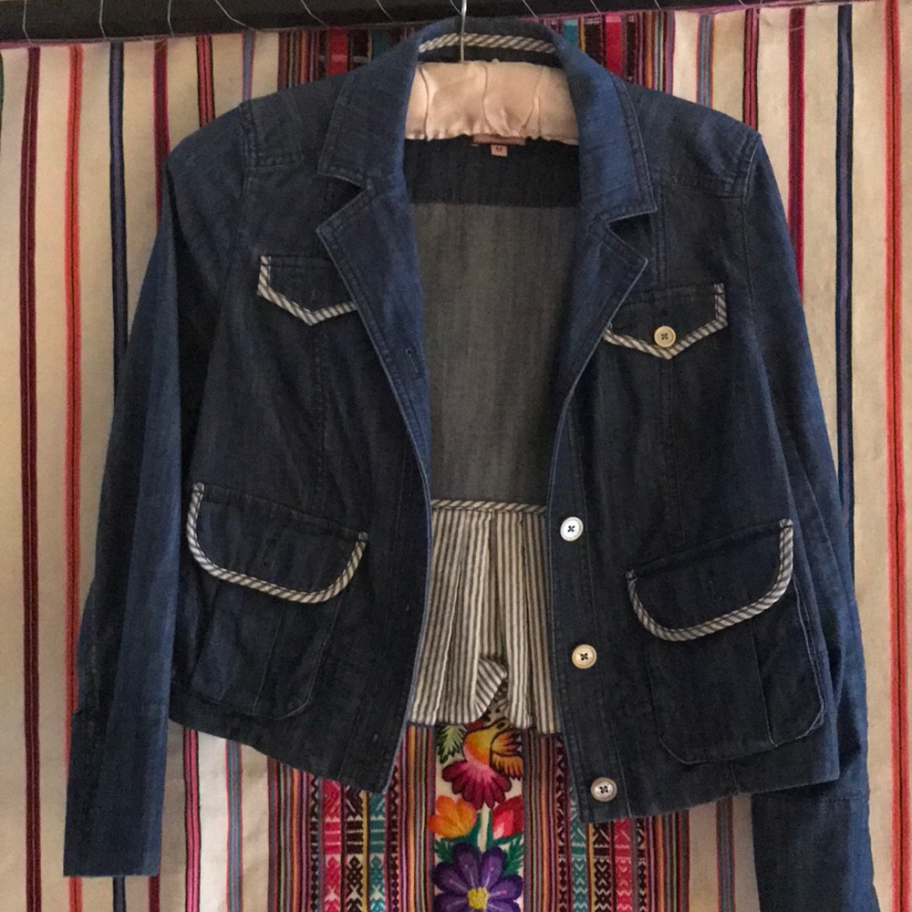 Juicy Couture Denim Jacket label M but Small